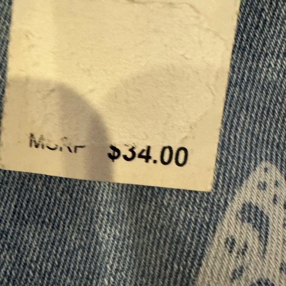 Tinseltown Light Blue Denim Jean mini skirt NWT - Picture 10 of 10